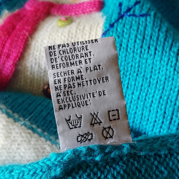 VINTAGE Marisa Christina Y2K Snowman Christmas Sweater Vest Size XL - Picture 13 of 13